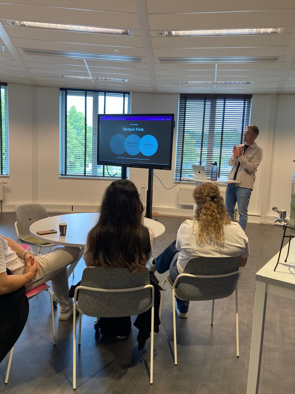 Een sessie waarin we met de mensen die het werk doen het vak in kaart brengen
